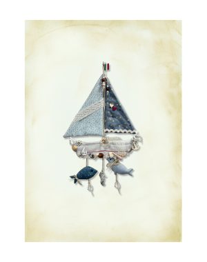 La Barca a Vela... Il Pesce... La Foca cartamodello